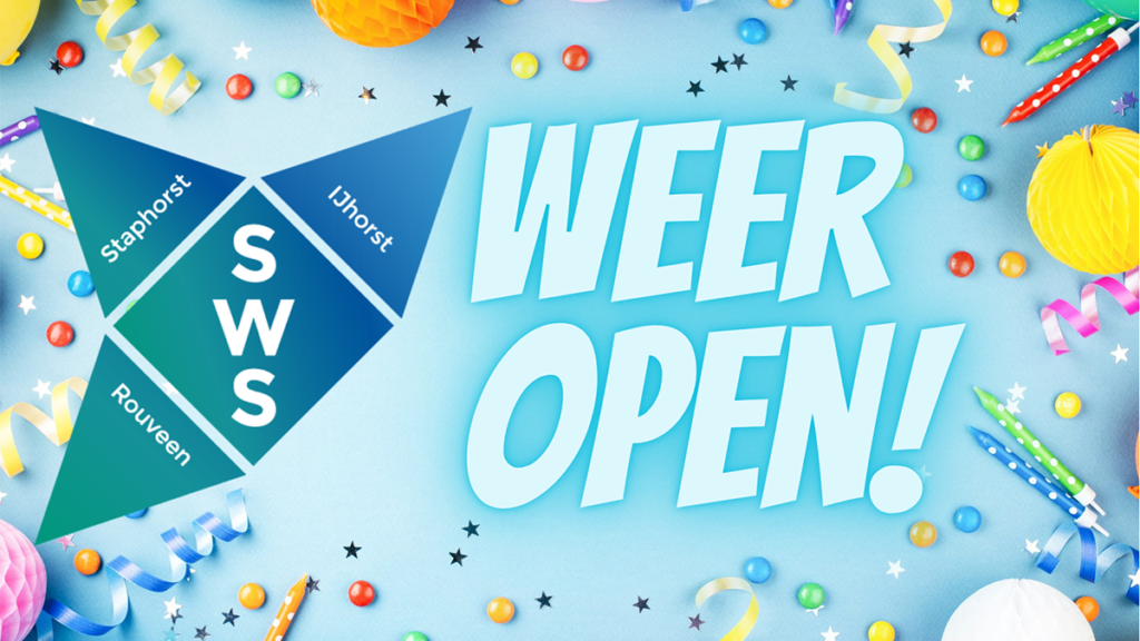 SWS weer open SWS weer open