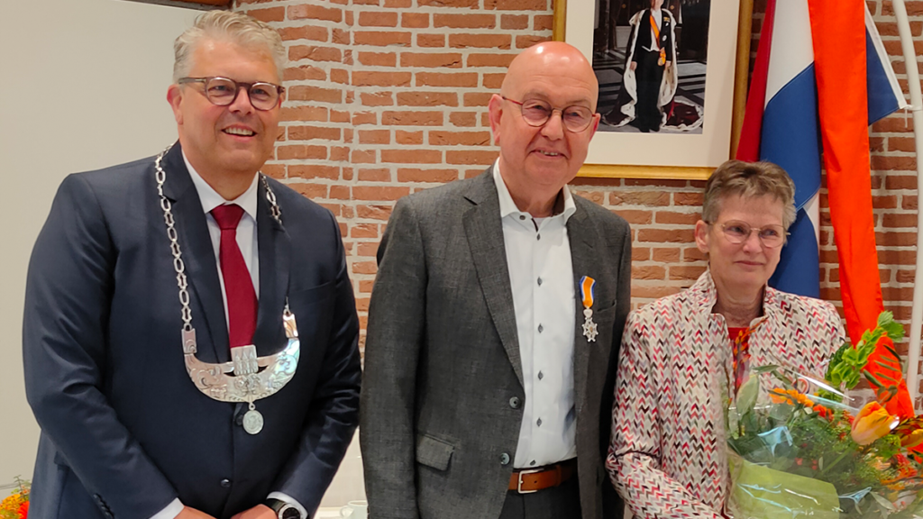 Koninklijke Onderscheiding erelid Gert van Tol