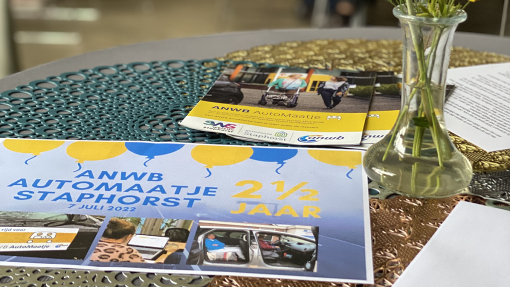 2½ jarig bestaan ANWB AutoMaatje Staphorst is gevierd 2½ jarig bestaan ANWB AutoMaatje Staphorst is gevierd
