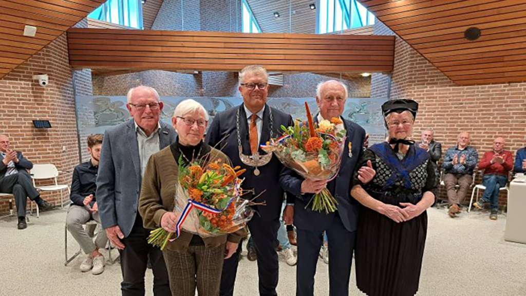 Koninklijke onderscheiding voor twee inwoners