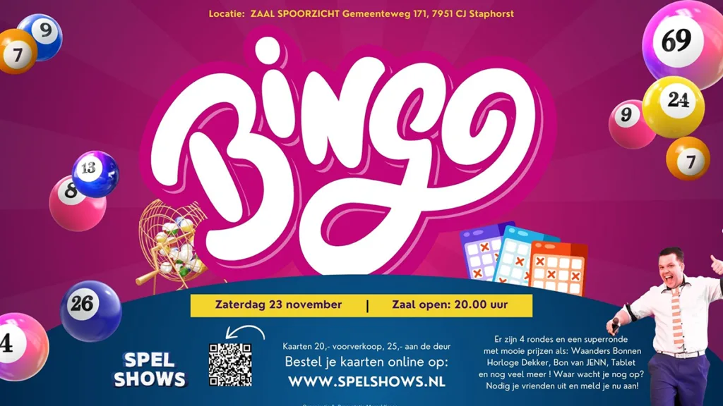 Bingo avond in Staphorst