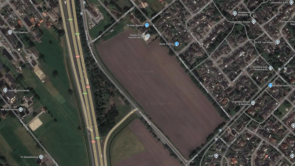 150 nieuwe woningen gepland aan de Muldersweg in Staphorst 150 nieuwe woningen gepland aan de Muldersweg in Staphorst