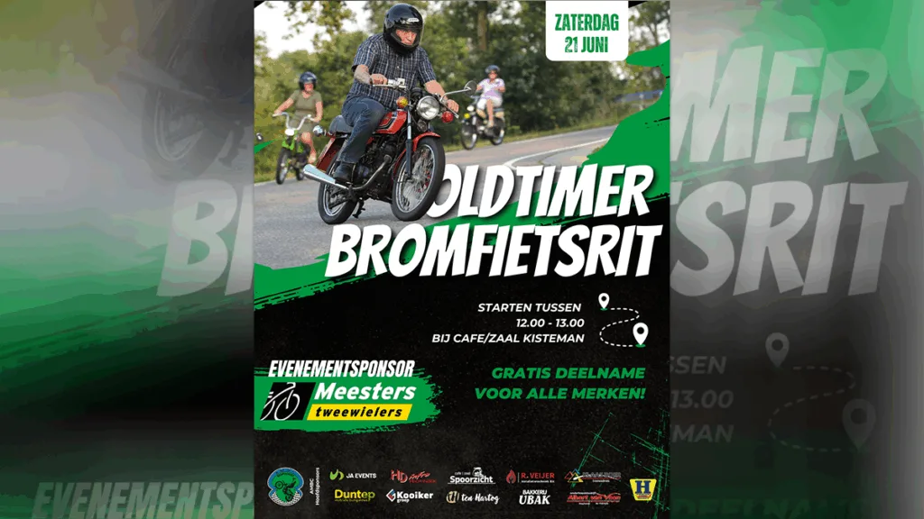 Staphorst Maakt Zich Op Voor 32e Oldtimer Bromfietsrit