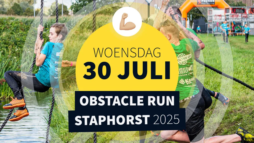 Obstacle Run Staphorst 2025: alle startbewijzen uitverkocht!