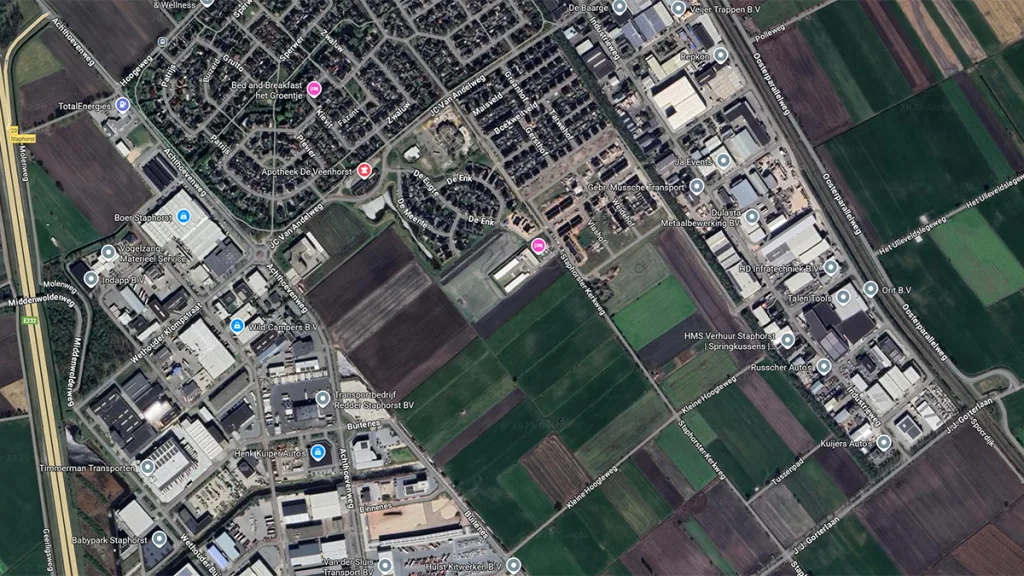 Geen extra weg aan noordkant De Slagen in Staphorst