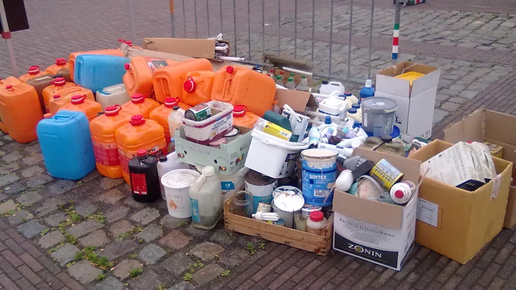 Klein Chemisch Afval (KCA): Inleverdag wijzigt naar Woensdag