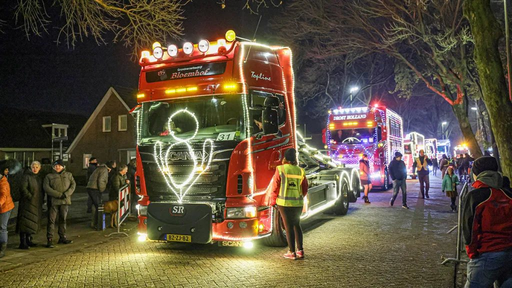 Winterlicht Spektakel Staphorst: Lichtshow, markt &amp; trucks