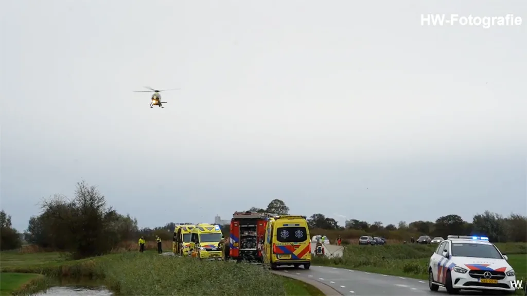 Slachtoffer ongeluk Hamingen in ziekenhuis overleden Slachtoffer ongeluk Hamingen in ziekenhuis overleden