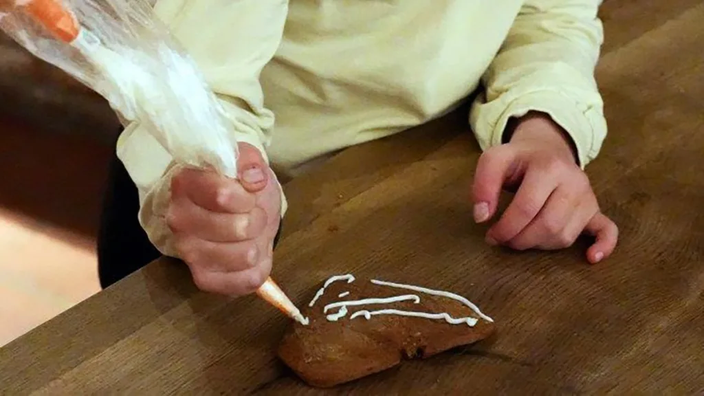 Koekjes versieren op woensdagochtend 24 december