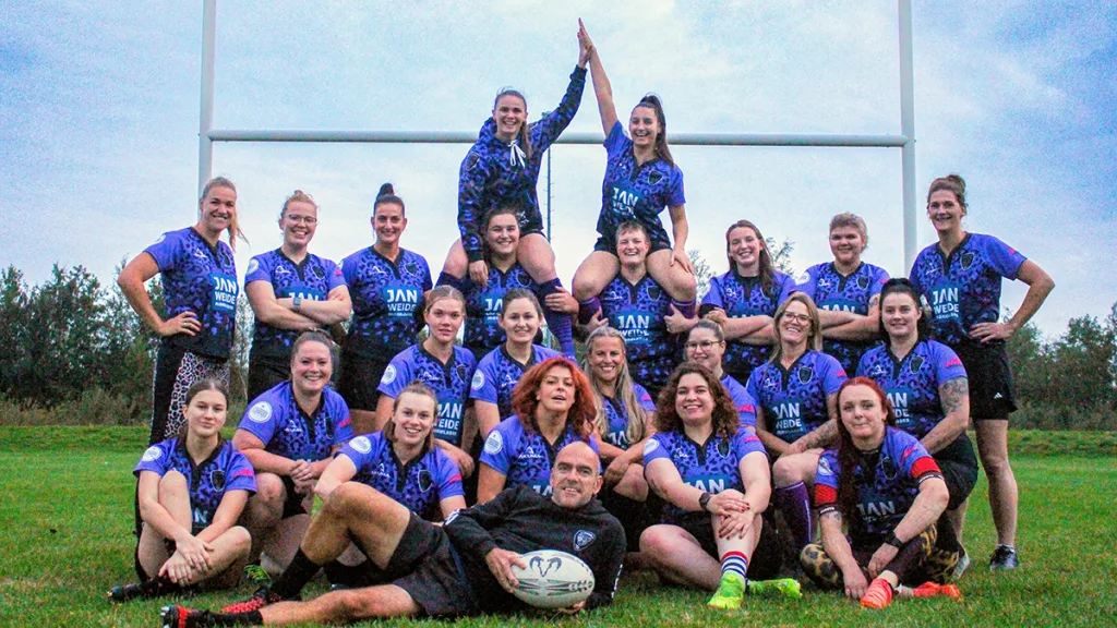 Gratis damesrugby training tijdens Sportweek Staphorst