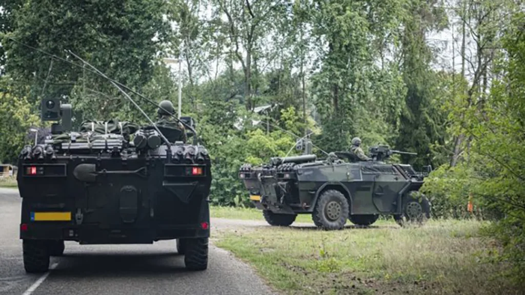Militaire oefening in Staphorst: luchtsteun in de praktijk