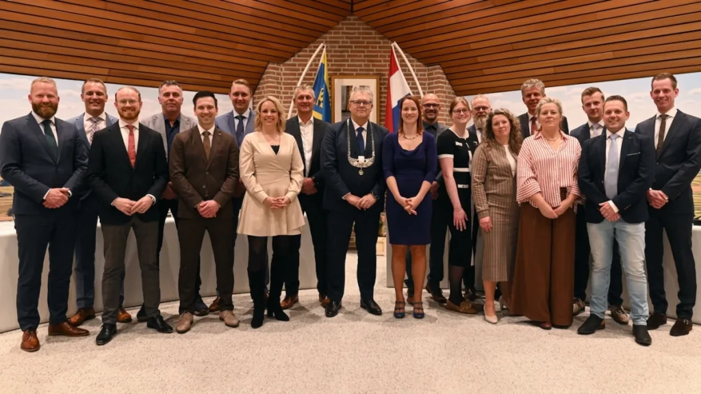 Nieuwe gemeenteraad Staphorst officieel ge&iuml;nstalleerd