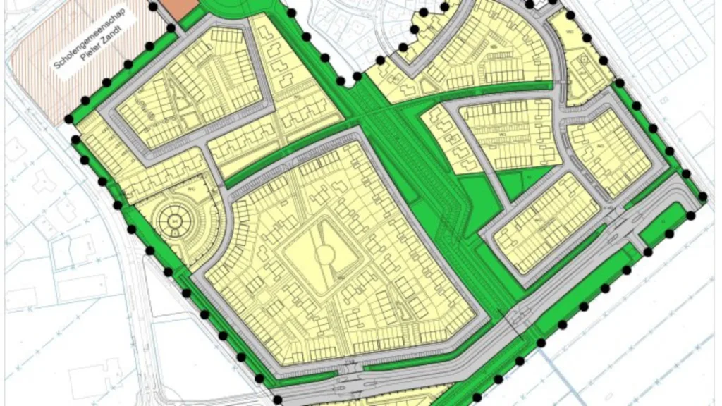 Plan voor 485 woningen in De Slagen Fase 3 Plan voor 485 woningen in De Slagen Fase 3