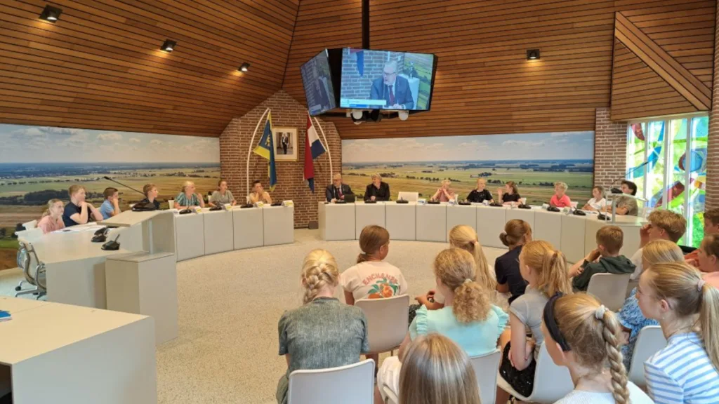 Kindergemeenteraad Staphorst debatteert over fatbikes