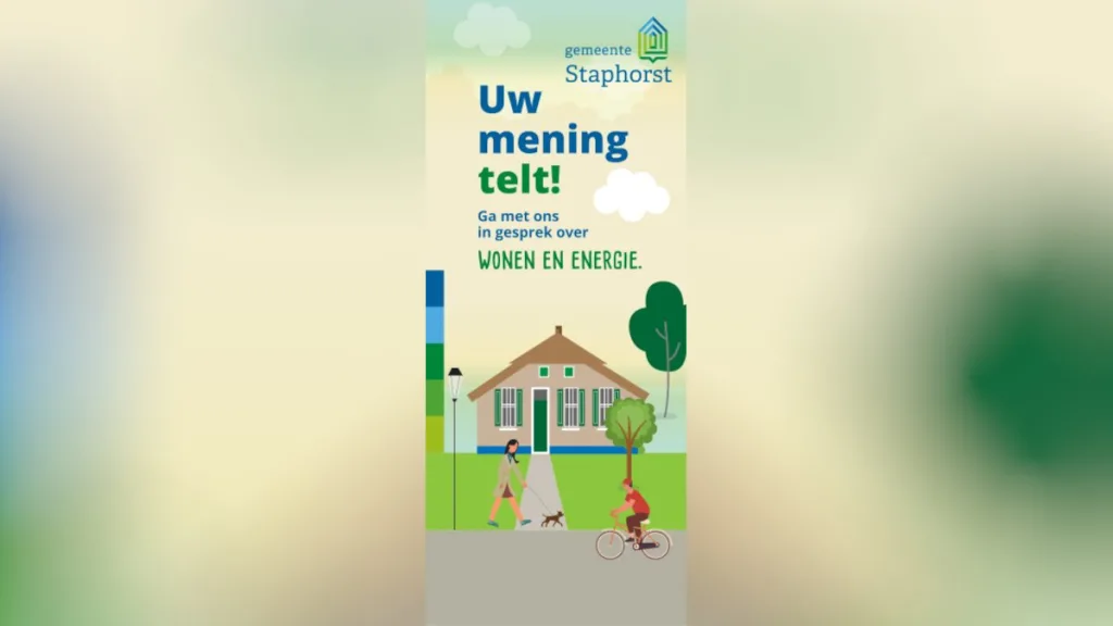 Praat mee over wonen en energie in Staphorst