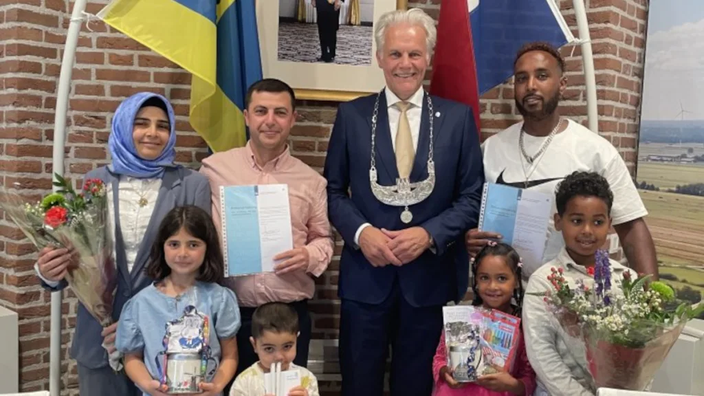 Zeven nieuwe Nederlanders in Staphorst