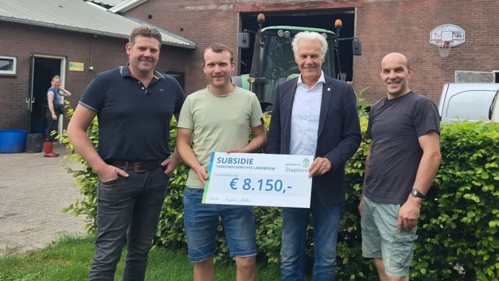 Eerste subsidie toekomstgerichte landbouw in Staphorst